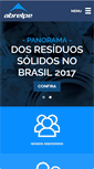 Mobile Screenshot of abrelpe.org.br